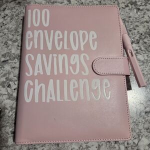 Pink Savings Challenge Binder